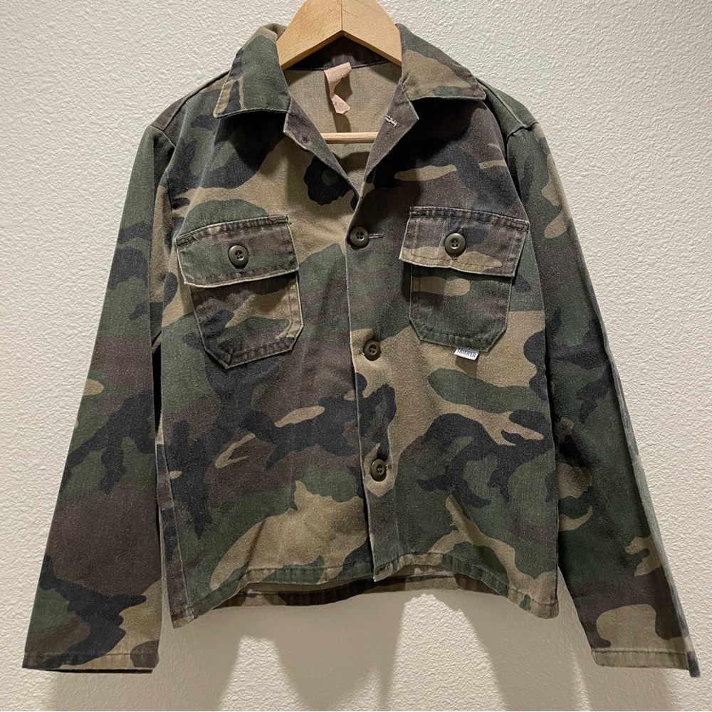 Youth Size Med Trooper Button Down